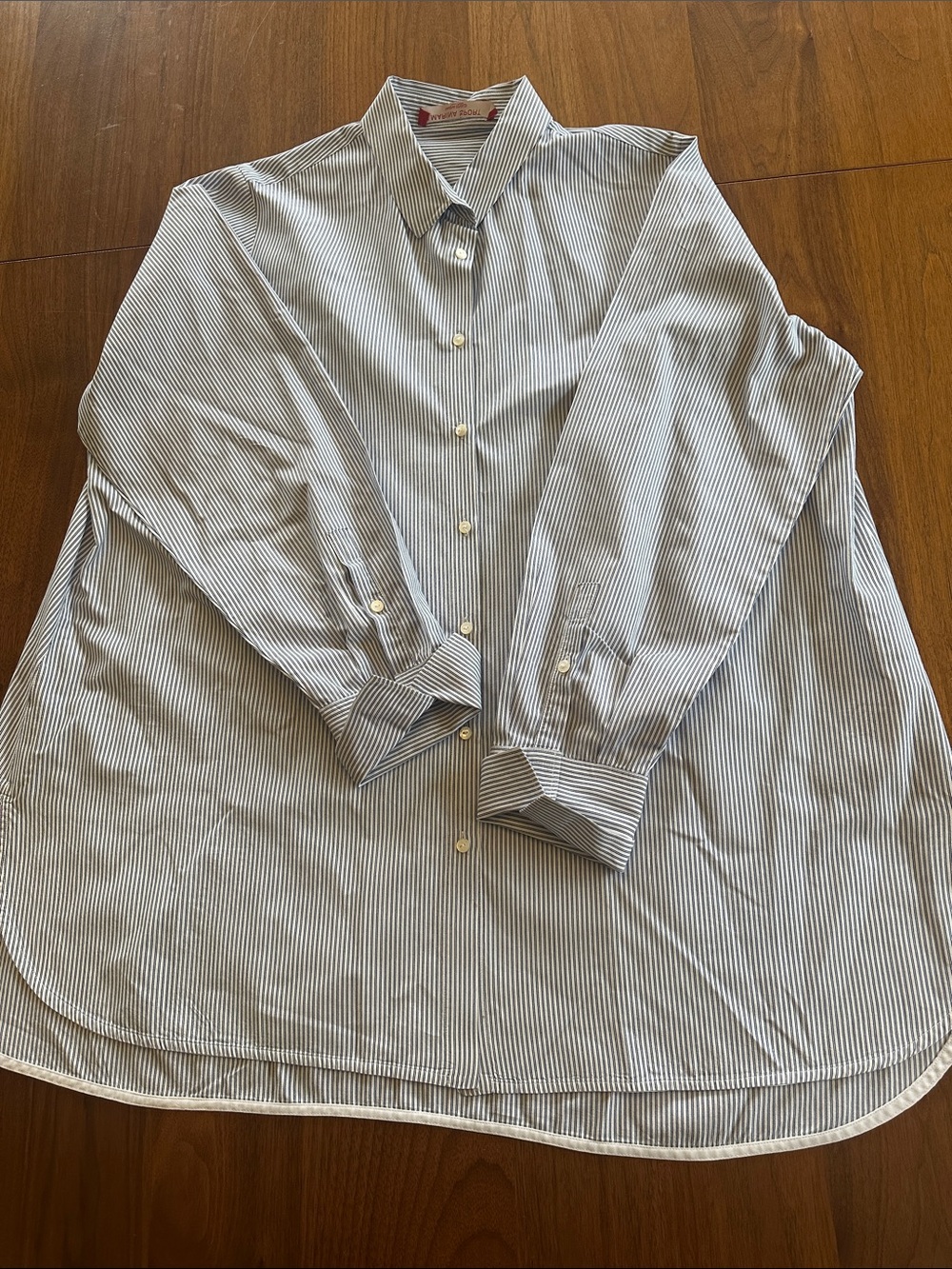 MARINA RINALDI Pinstripe Shirt
